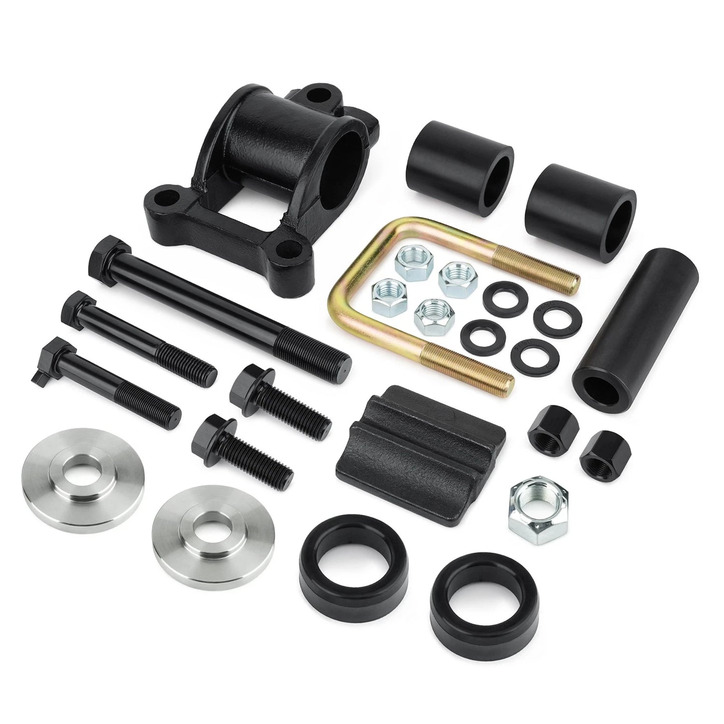 For Peterbilt Air Leaf Housing & Bushing Kit 4" Wide Spring 03-01654 03AL1