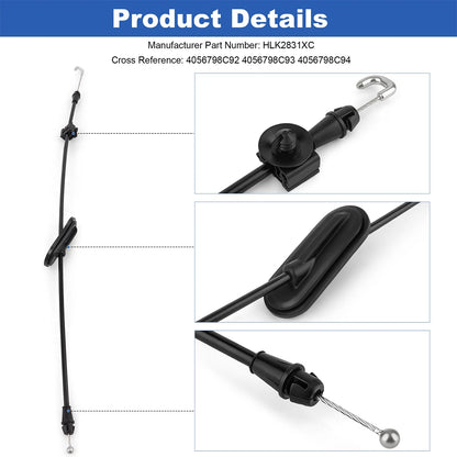 Cable Door Latch For IHC HLK2831XC 4056798C92 4056798C93 4056798C94