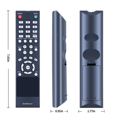 DX-RC01A-13 Remote Control For Dynex TV DX-32L200NA14 DX32L200NA14 DX-32L100A13