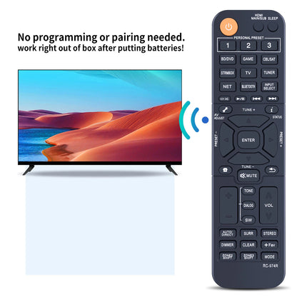 For Pioneer RC-974R Audio Receiver Remote Control VSX-934 VSX-LX304 VSX-LX104