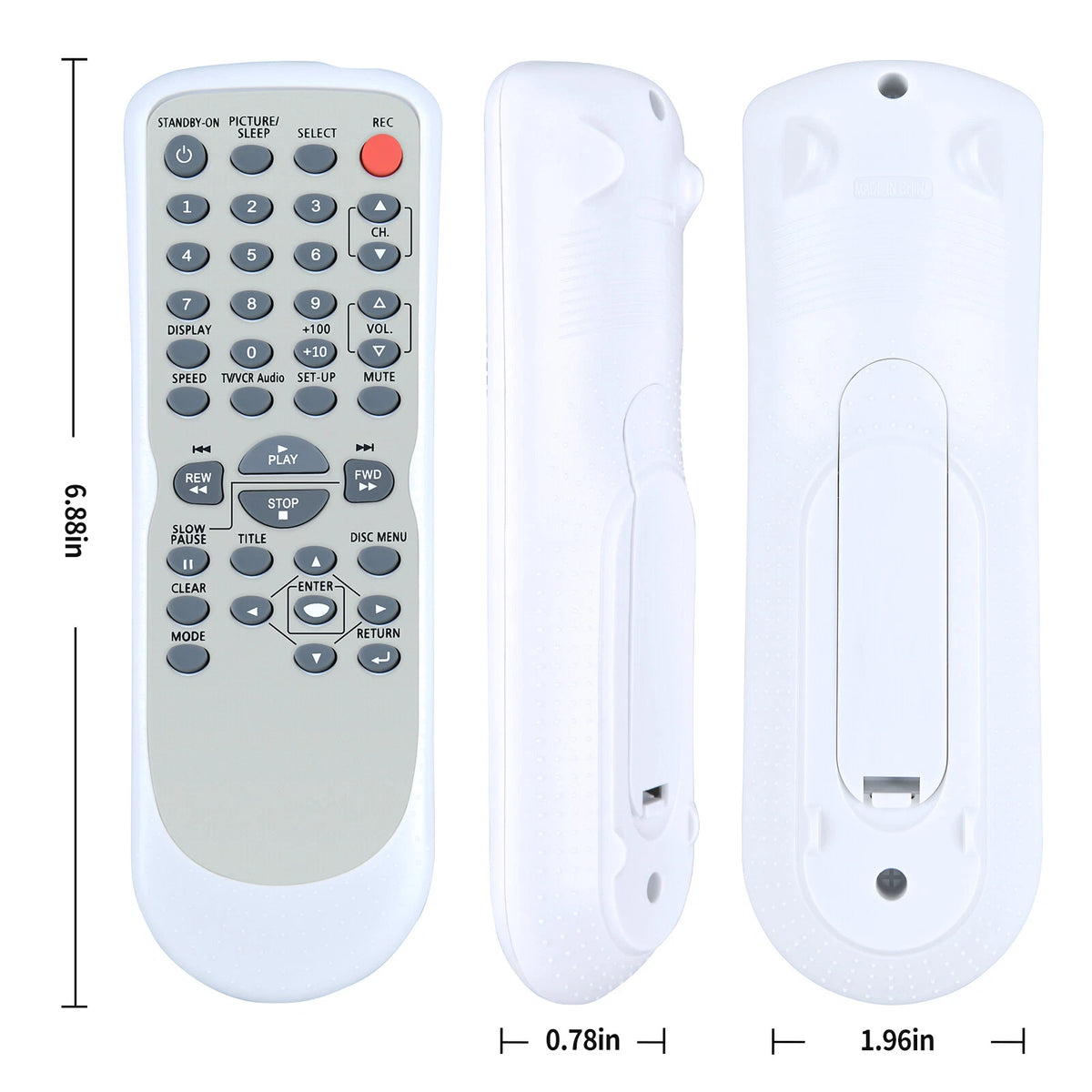 NF104UD Remote Control For Magnavox TV DVD Combo MWC20T6 MSD724G MWC24T5