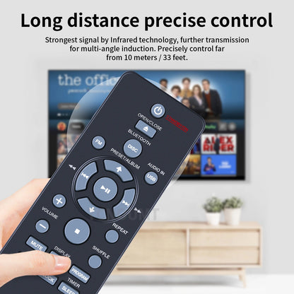 AXD7737 Remote Control For Pioneer CD Receiver System X-EM22 X-EM12 X-EM21