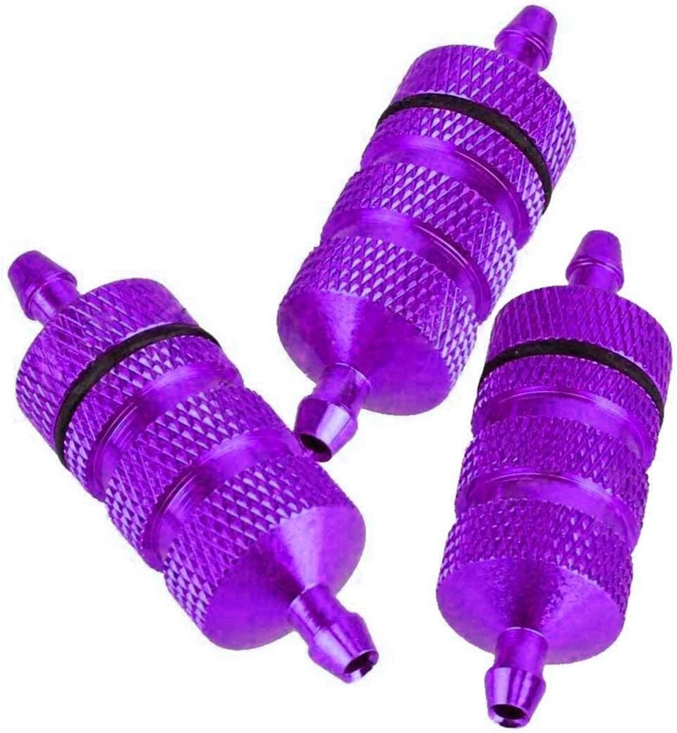 3Pcs ShareGoo RC Aluminum Nitro Fuel Filter Compatible with HSP Traxxas 1/8...