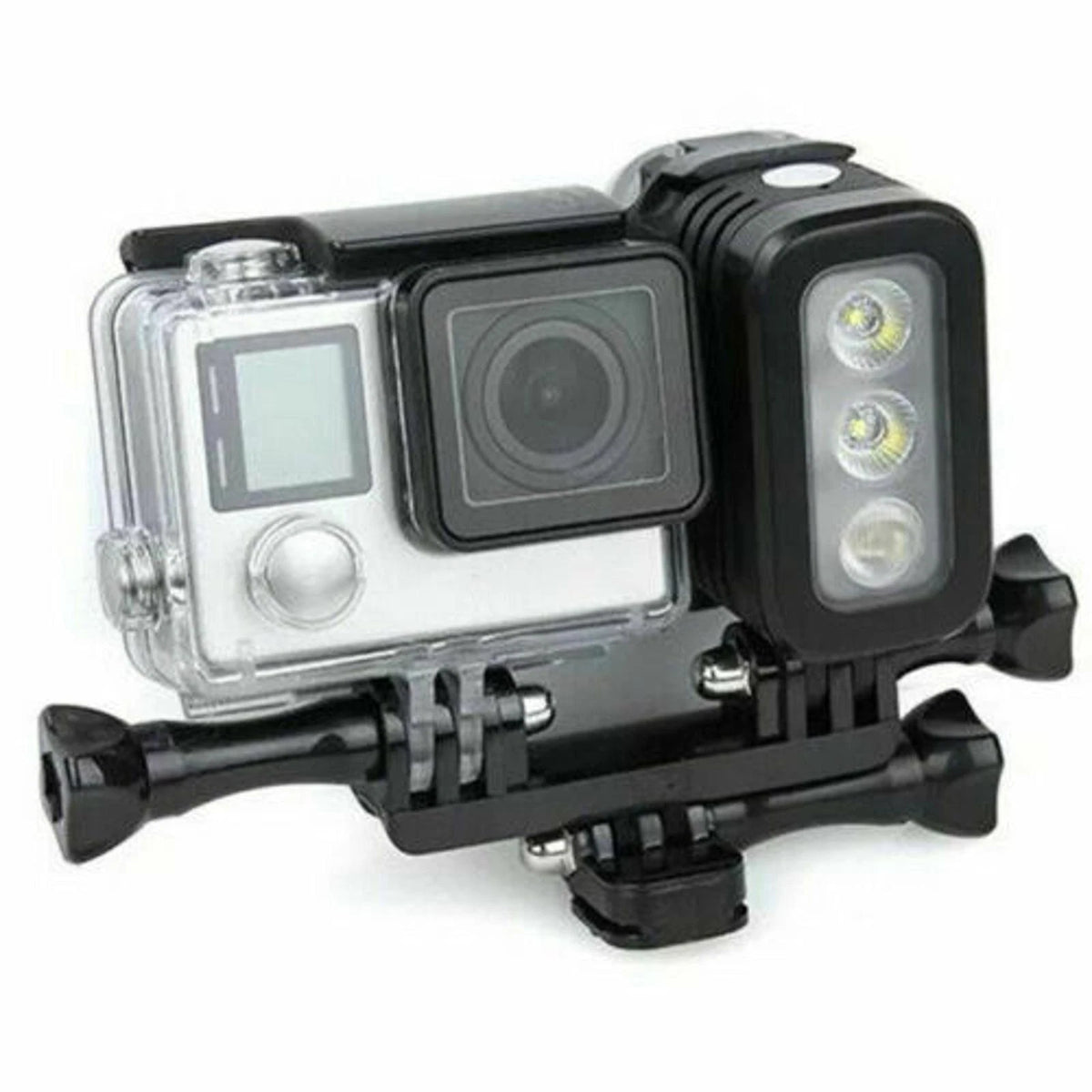 30M Waterproof Diving LED Surfing Light Lamp For GoPro Hero 10/8/9/7/6/5 Camera