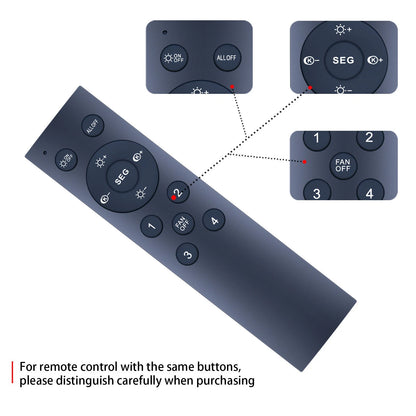 Remote Control For Deyagoo / Lvkakmox / LITTARBY Ceiling Fans with Lights