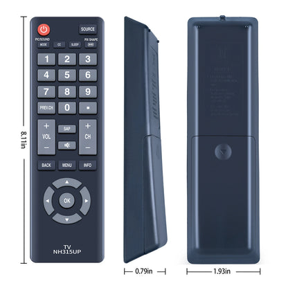 NH315UP For Sanyo Smart TV Remote Control FW43D25F FW50D36F FW55D25F
