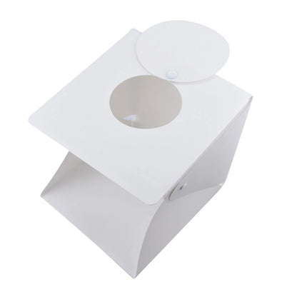 9" White Portable Small LED Photography Studio Soft Box Studio Take Pictures