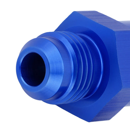 6AN Adapter Fitting Set For GM TBI Style (metric O-ring) Fuel Sending Unit Blue