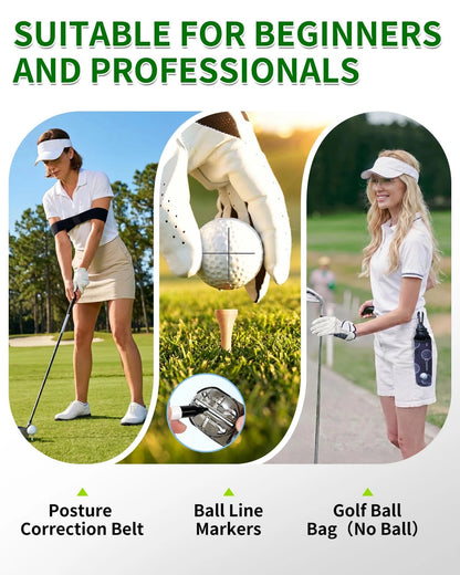 AOFUXTI Golf Accessories Set, 27-Piece Essentials Kit, Portable Kit