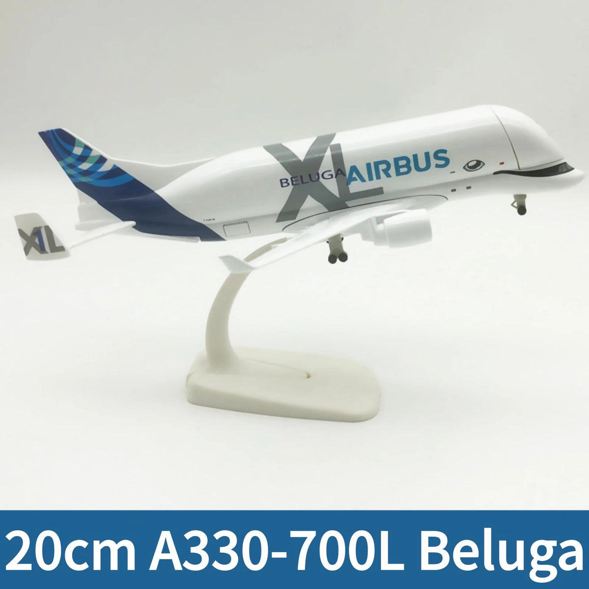 1/400 Scale For Airbus A330-700L Beluga XL Aircraft Diecast Model 20cm Desktop