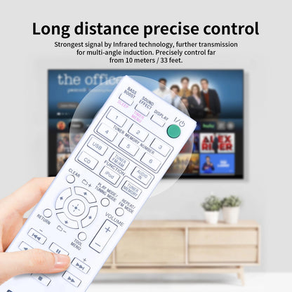 RM-AMU150W Remote Control For Sony Audio System CMT-V10IP CMT-V9 CMT-V9IF