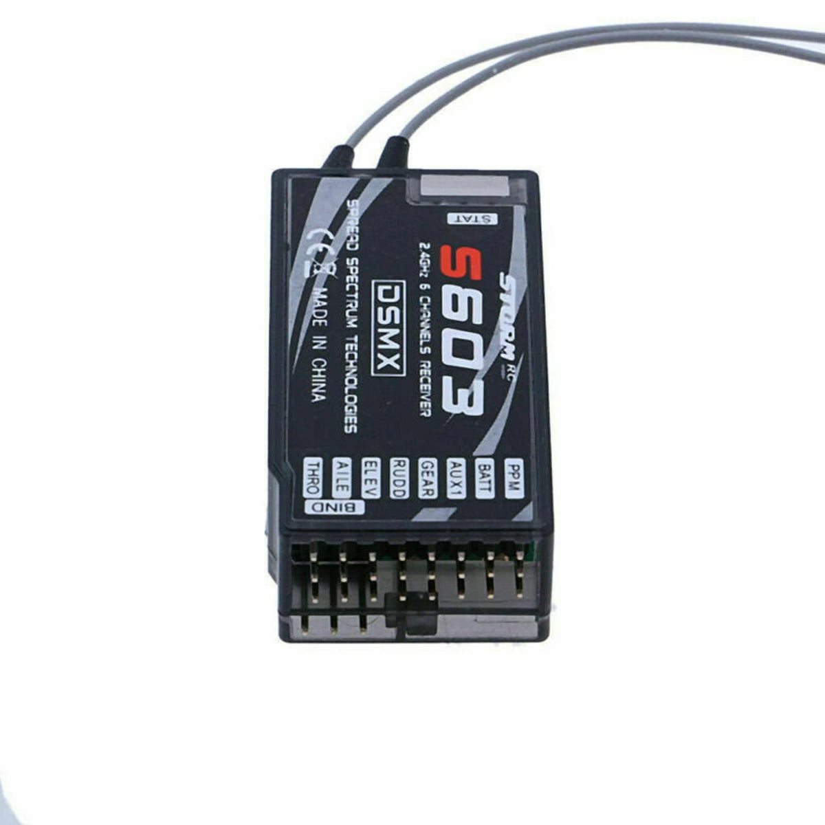 2 Modes S603 Receiver 6CH 2.4GHz For JR SPECTRUM DSM-X DSM2 Transmitter