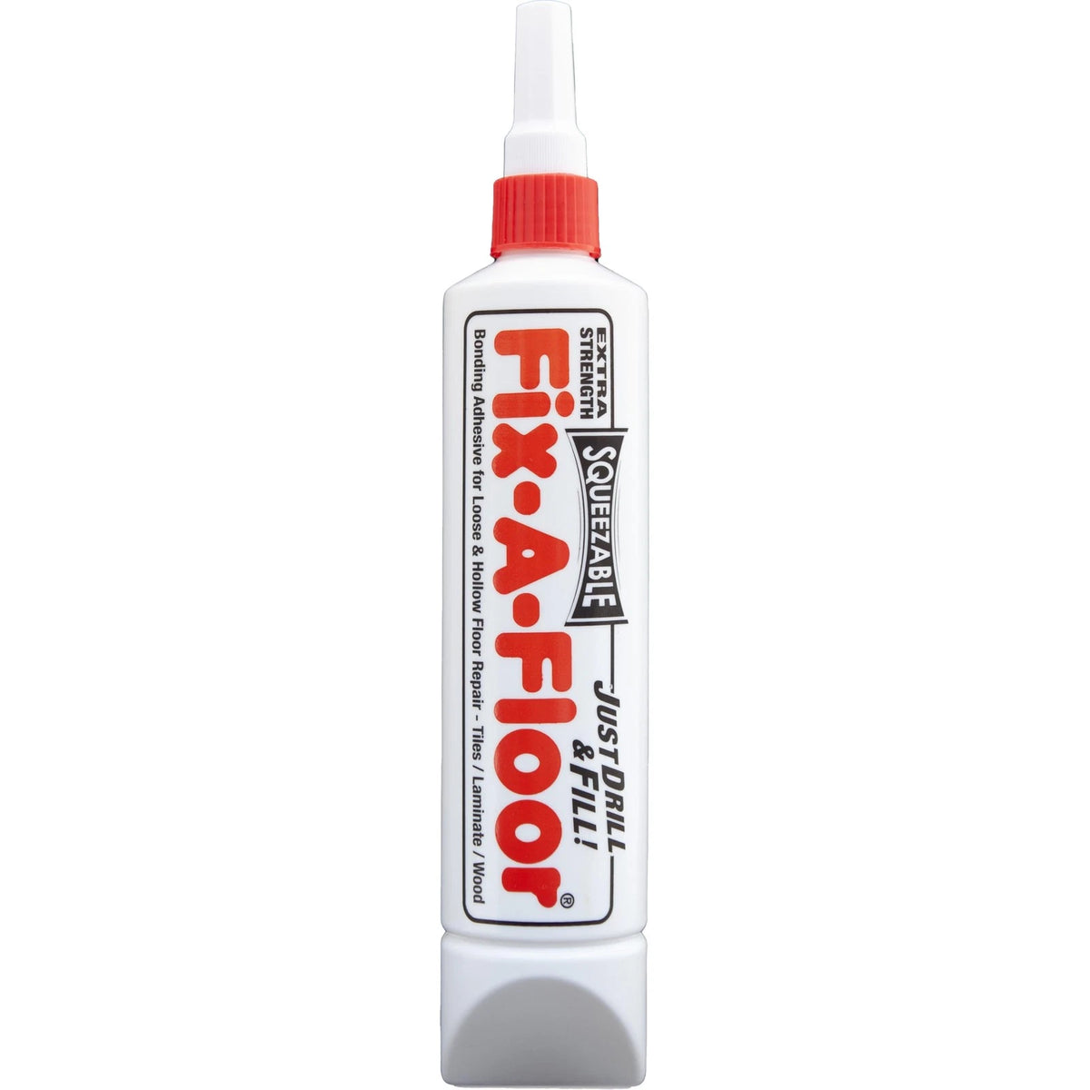 The  Fix-A-Floor Squeezy All-in-One Repair Adhesive for Loose, White