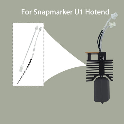 TMYPN 2PCS 0.4mm U1 Hotend for Snapmaker Hotend,