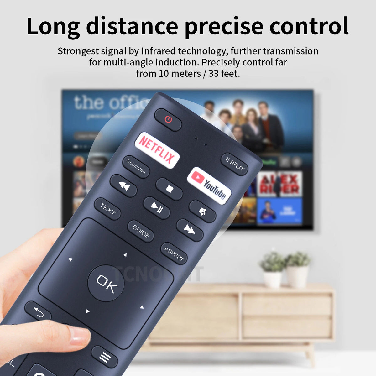 Remote Control For Allview 40ePlay6000-F/1 40" Full HD Smart Android LED TV