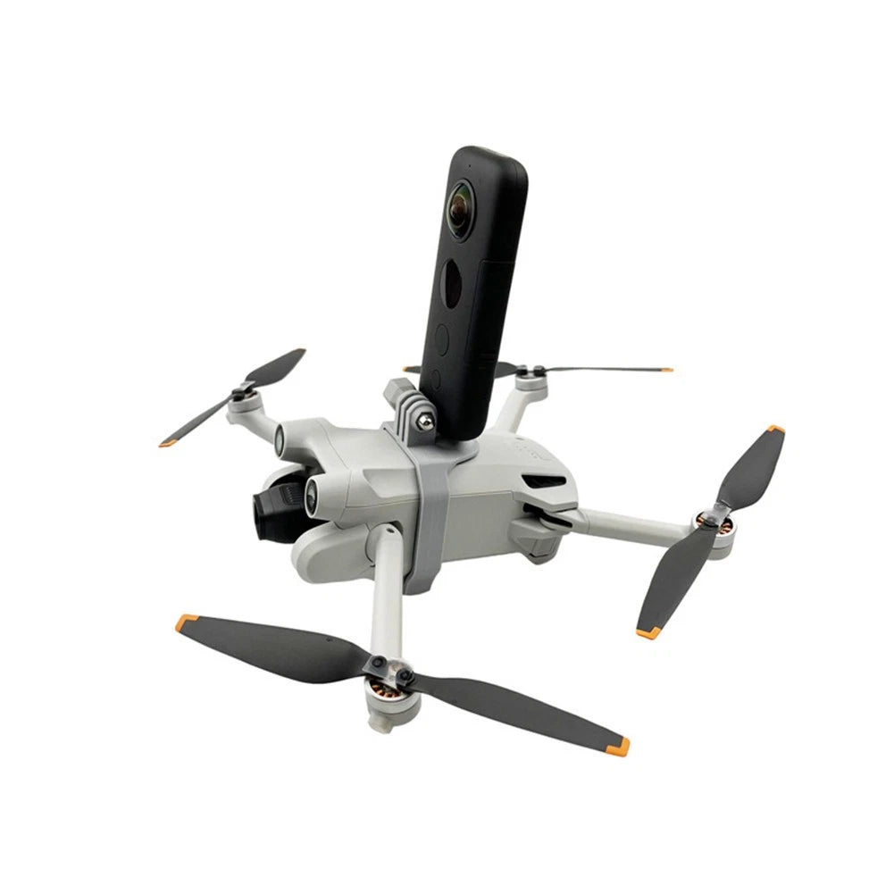 Sports Camera Top Expansion Adapter Bracket 1/4 Screw Mount For DJI Mini 3 Pro