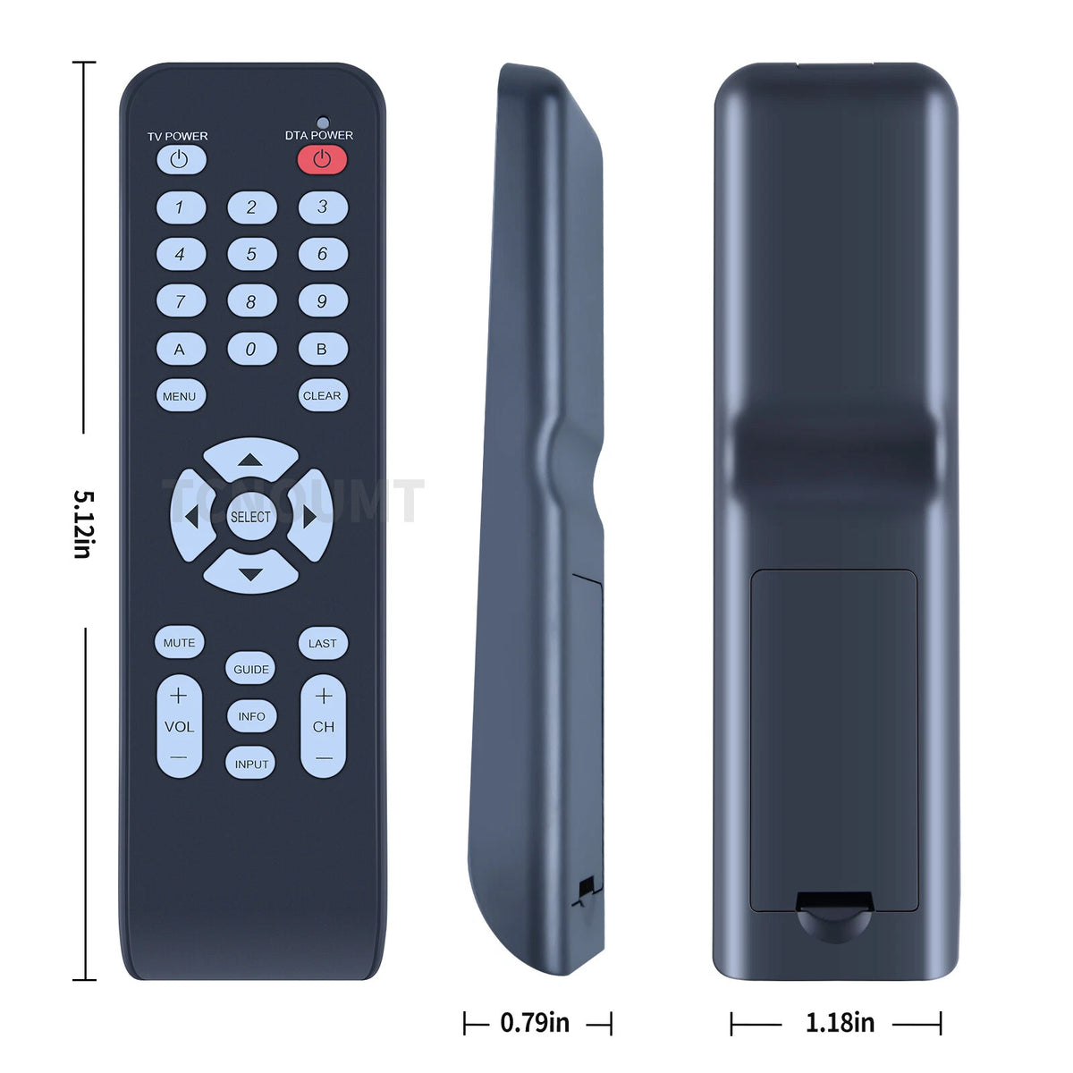 RC2843004/01B Remote Control For Time Warner Cable RC2843004 RC2843001