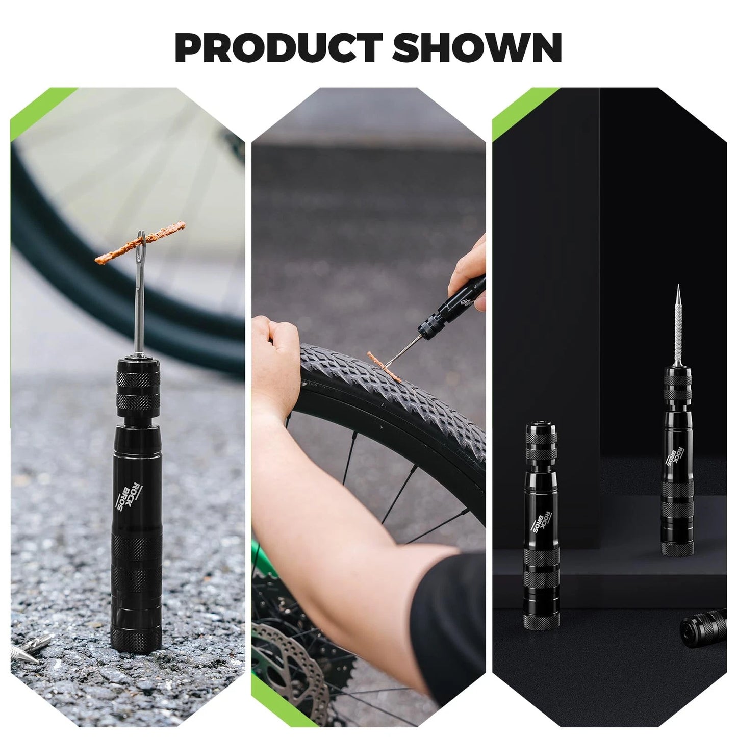 ROCKBROS Bike Repair Kit Cycling Tubeless Tire for Mountain Bike...