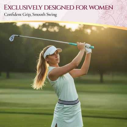 SAPLIZE Women's Exclusive Golf Grips, 13 Pack Soft Rubber Mint Green
