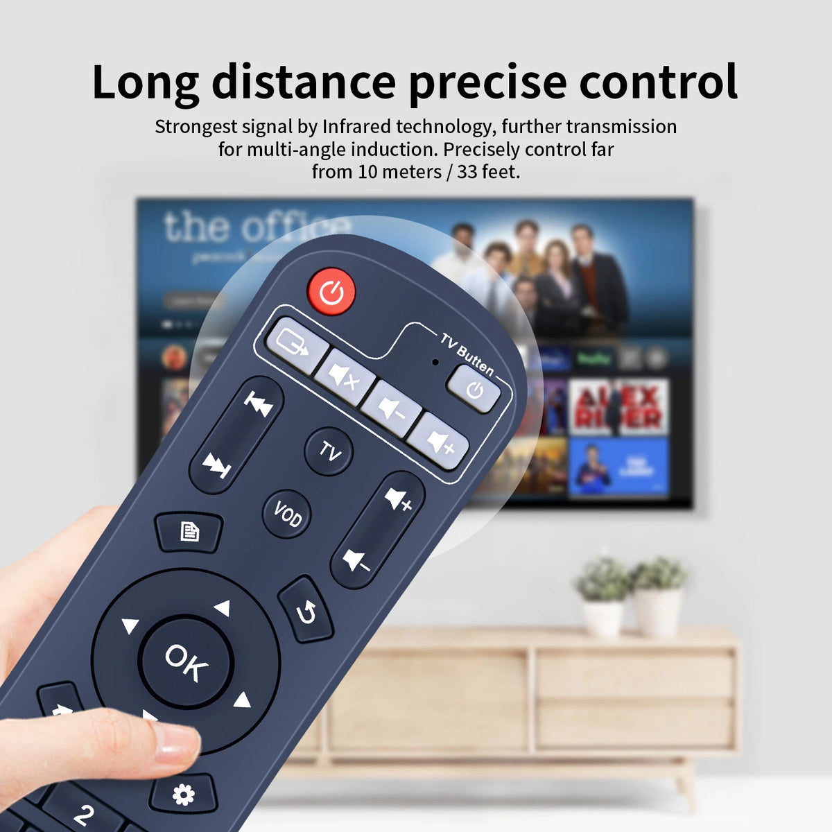 For HKE360 Box TV Remote Control for Gen 4 Gen 5 HKE360盒子 Box TV
