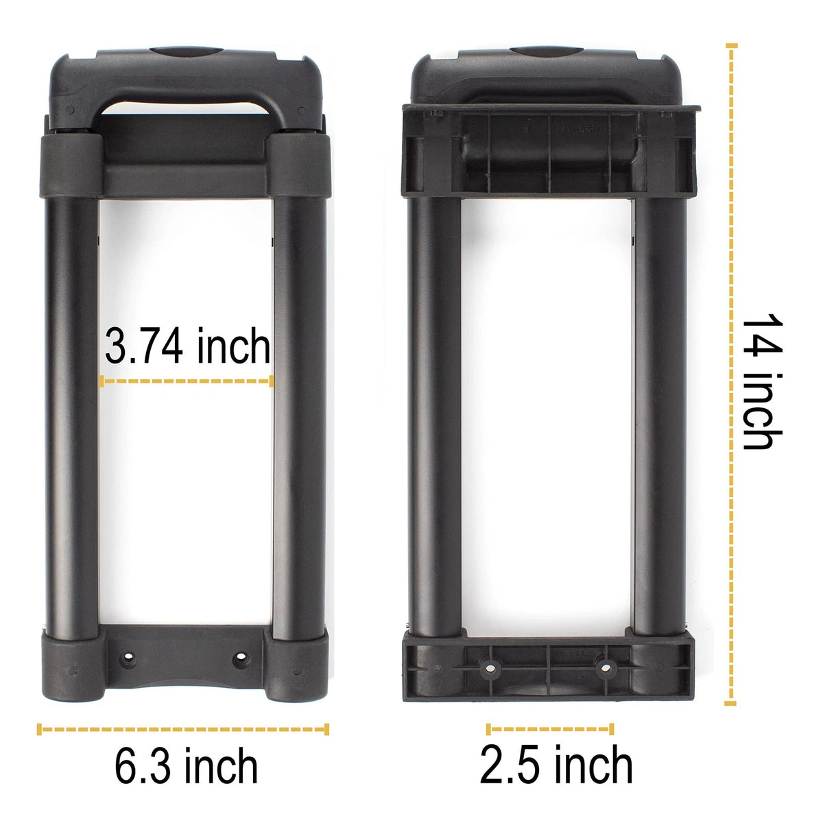 Cooler Replacement Telescoping Handle for 28QT-54QT Coolers, Compatible Black
