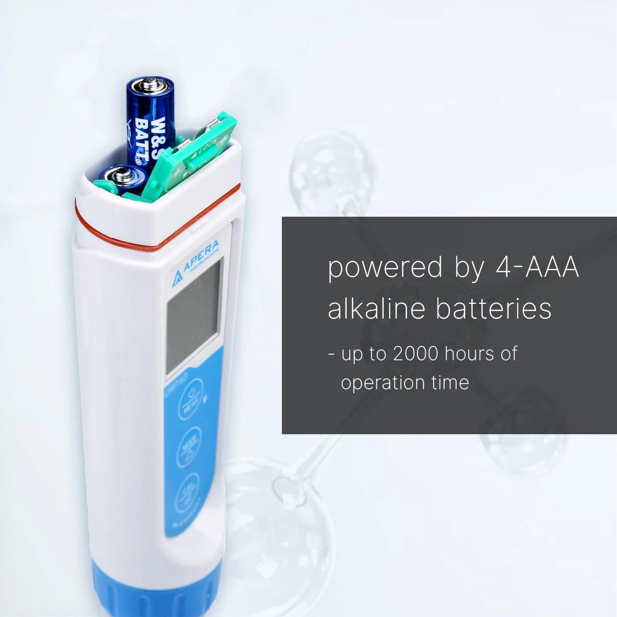 APERA INSTRUMENTS AI316 Premium Series PC60 5-in-1 Waterproof pH/EC...