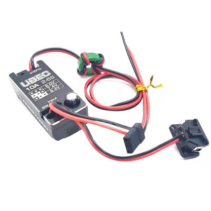 UBEC 10A-CAR 2-6s Input Voltage 6.0/ 7.4/8.4V Adjustable Waterproof Module Kit