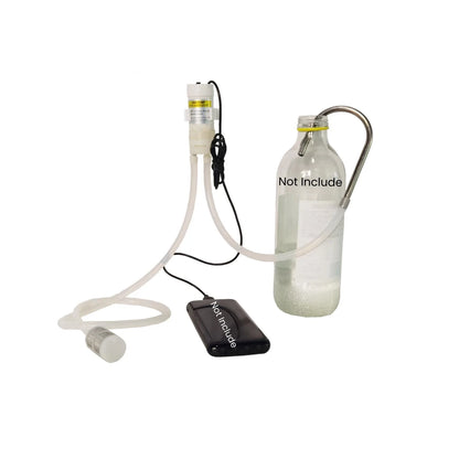 Portable Food Grade USB Electric Pump Auto-Siphon Self Priming Small, White