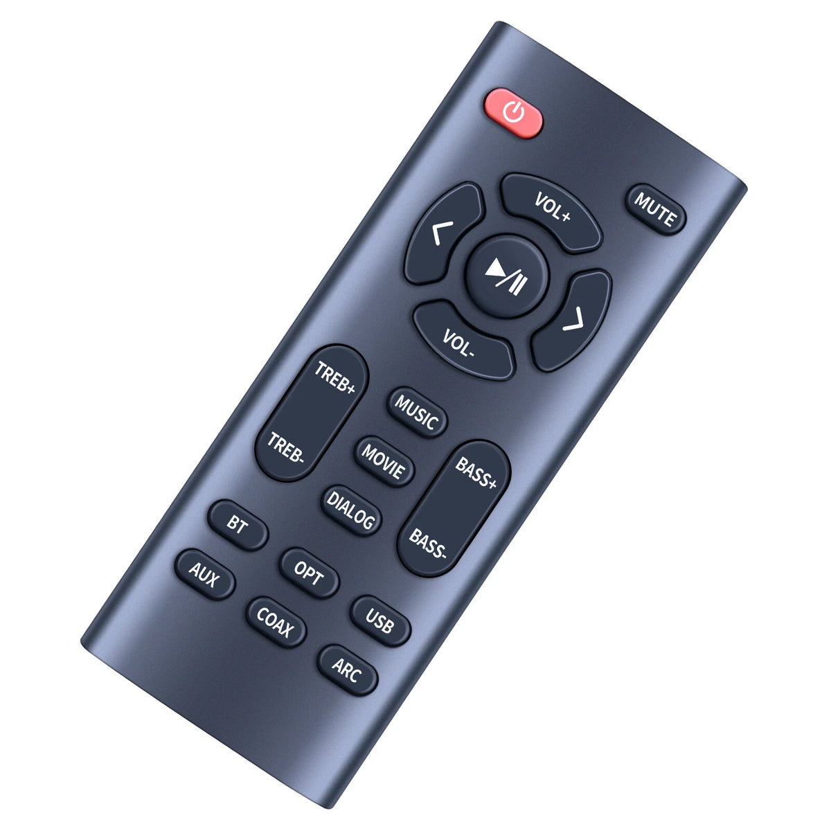 Replace Remote Control For Bestisan Sound Bar 80 watts 33.5 inch Sound Bars