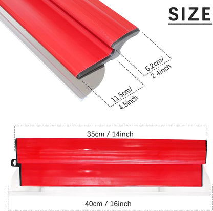 Drywall Skimming Blade 16 Inch, Smooth Finish, Precision 0.5mm European...