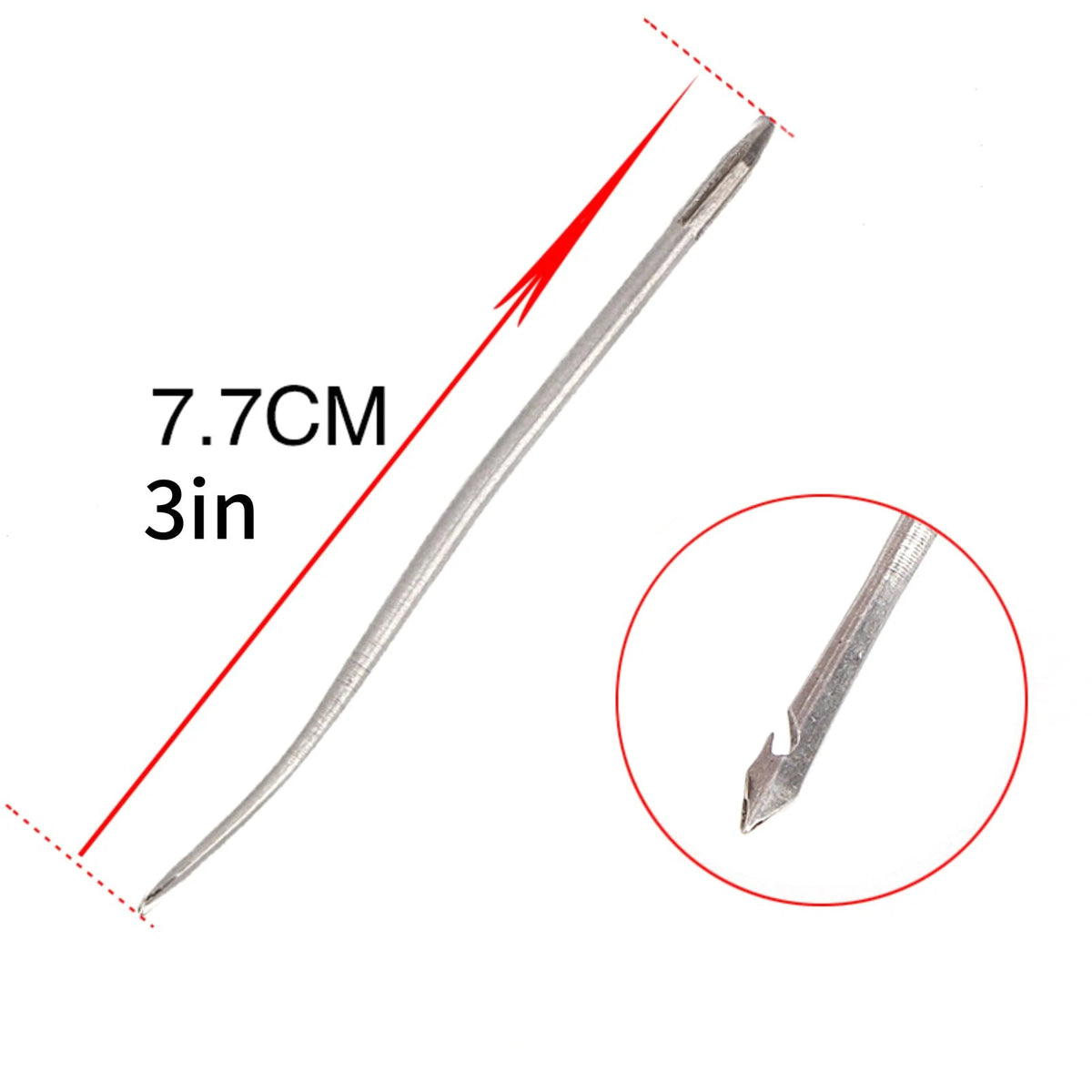 Leather Sewing Awl Set Shoes Repair Punch Stitching Needle Alloy+Copper