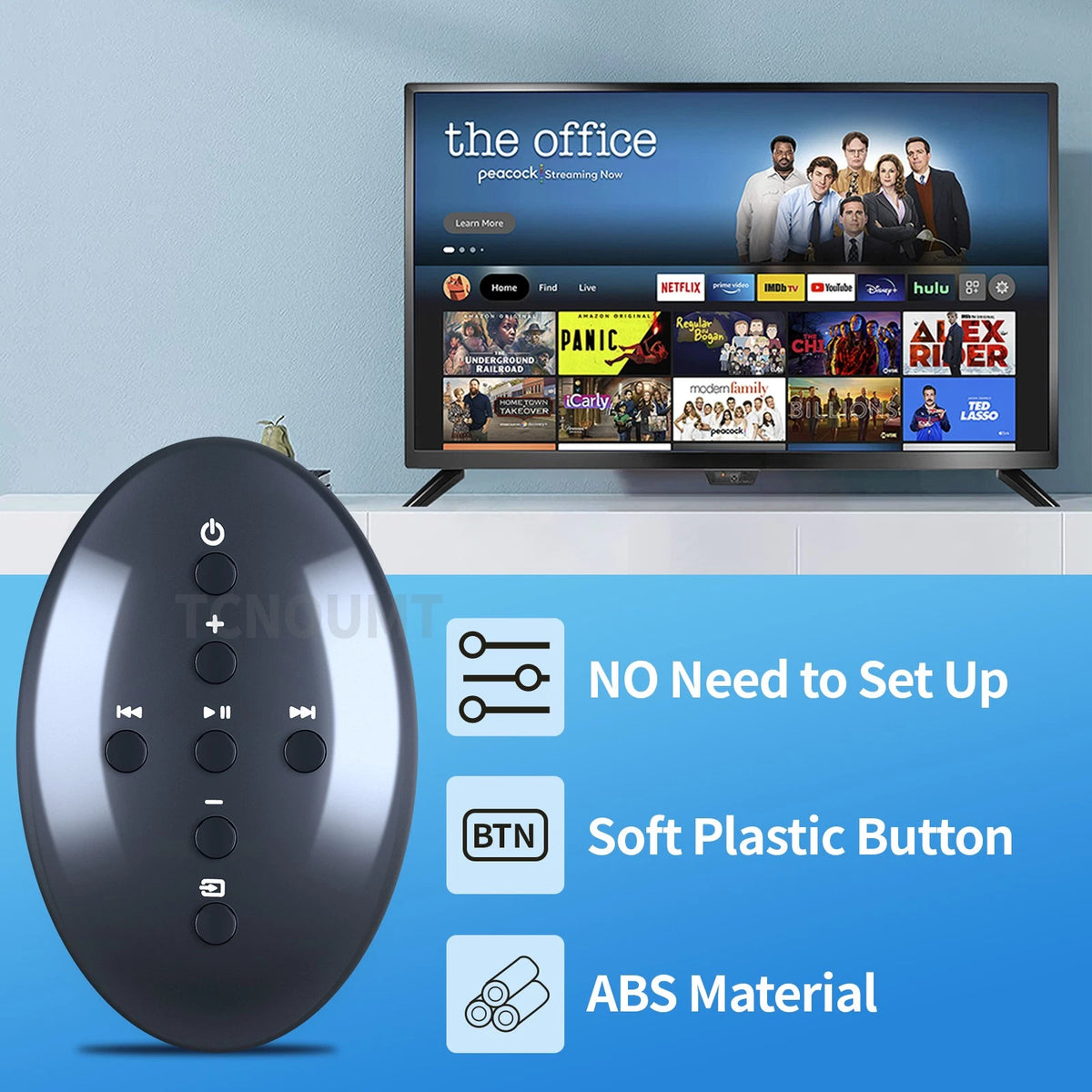 For Bowers & Wilkins B&W ZEPPELIN MINI, AIR, Z2, A5,A7 Remote Control -