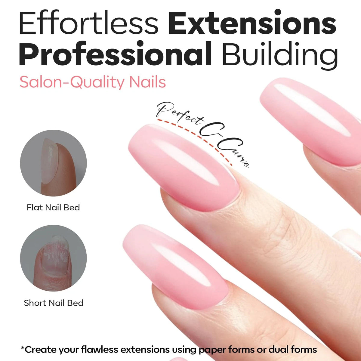 modelones Builder Nail Gel, 3 3 Ounce (Pack of 1), Gel - 3 Colors