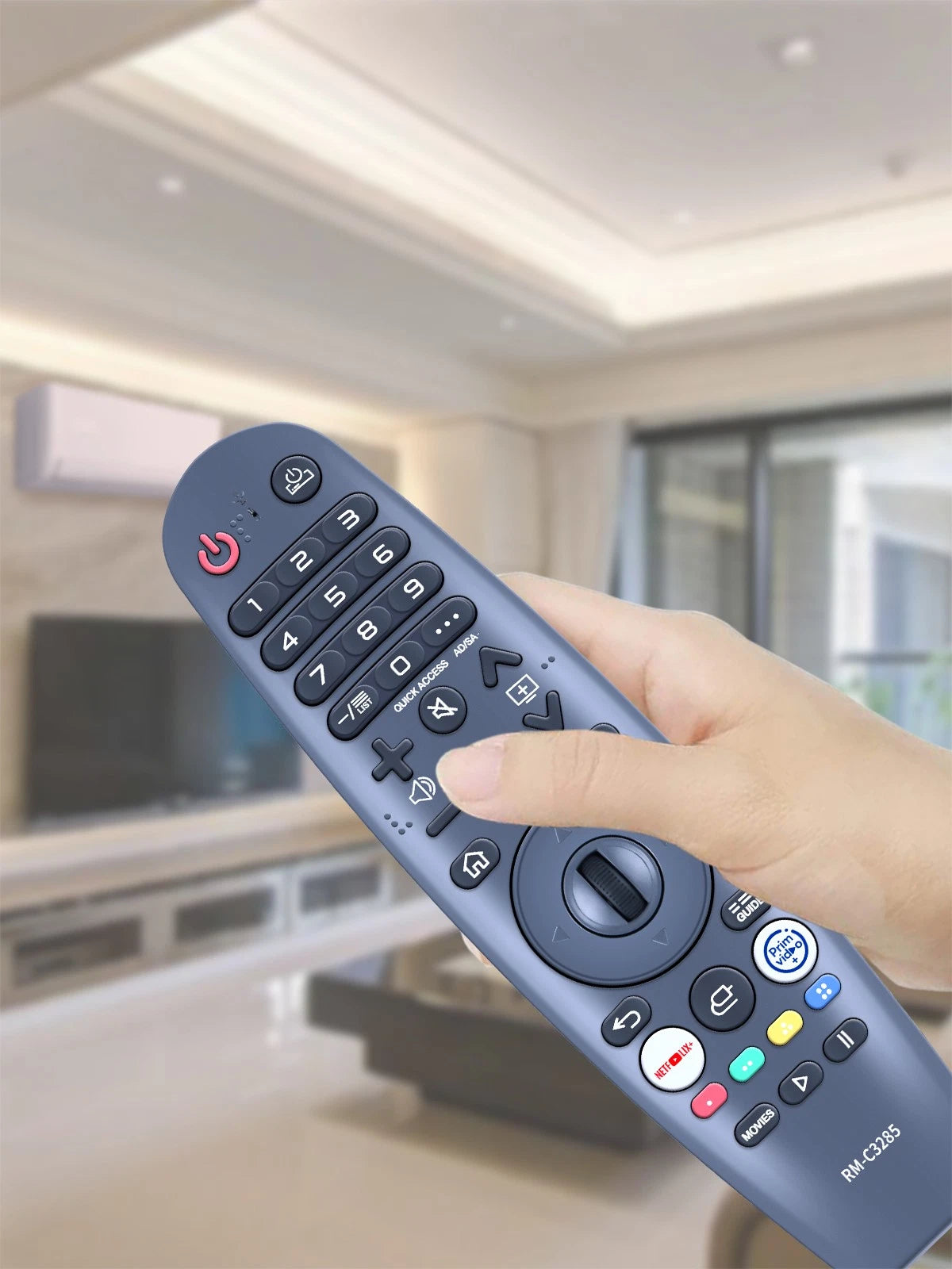RM-C3285 For JVC Android Bluetooth Magic Voice TV Remote Control RM-C3417