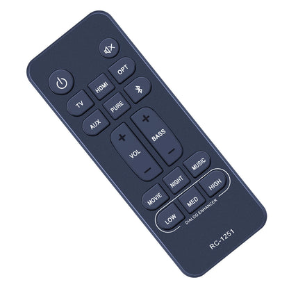RC-1251 Remote Control For Denon DHT-S217 DHT-S218 DHTS217 DHTS218