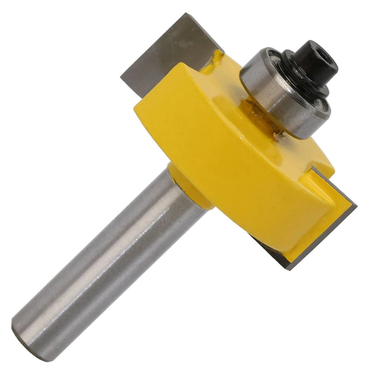 Rabbet Router Bit Set Fit 3/8in, 1/2in, 5/8in, 3/4in, 7/8in, 1-1/8in Bearings
