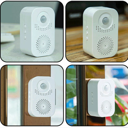Welcome Infrared Chime Doorbell Wireless 3-Level Adjustable Volume Door Bell