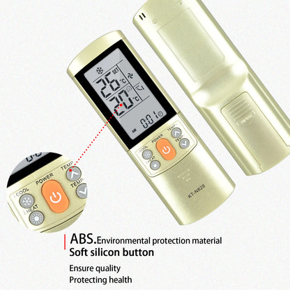 KT-N828 2000 in 1 Universal AC Remote For Toshiba Midea Daikin Air Conditioner