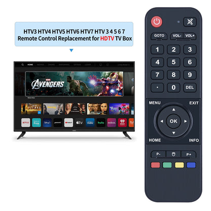 Remote Control For HTV HTV5 HTV3 HTV2 HTV1 Set Top Box/TV Receiver