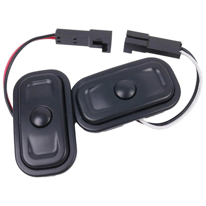 2Pcs L+R Steering Wheel Radio Control Switch For  Dodge Challenger 6.2L 6.4L