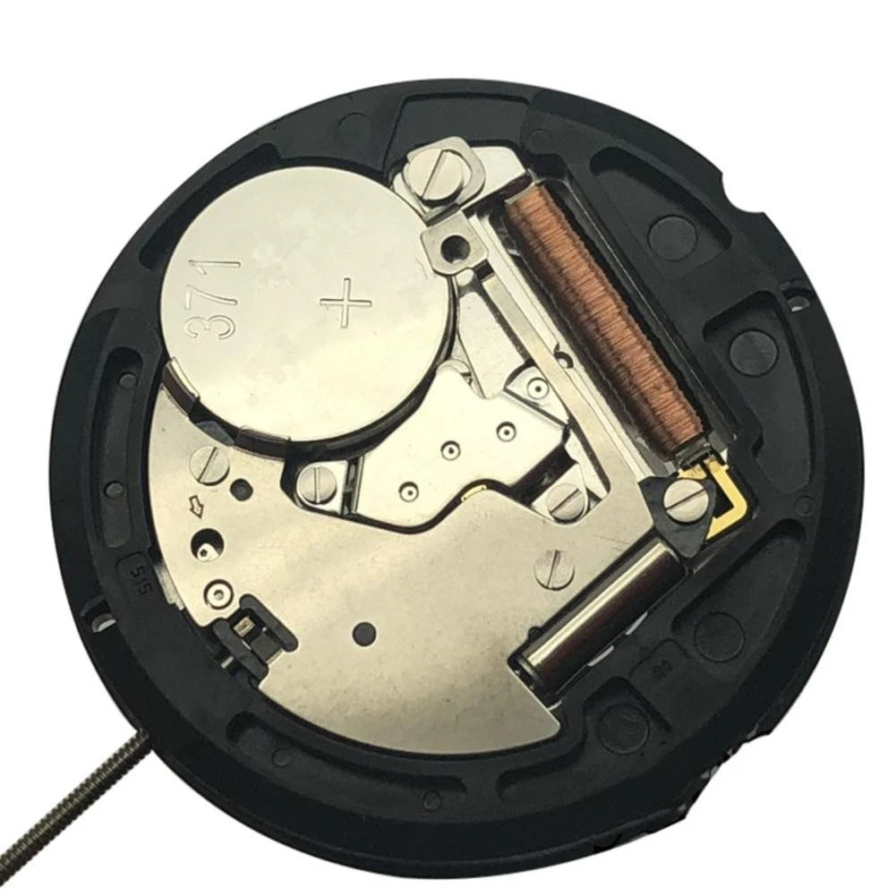 Date at 3 o'clock 3 Hands Movement For Ronda 515 Quartz Movement Watch