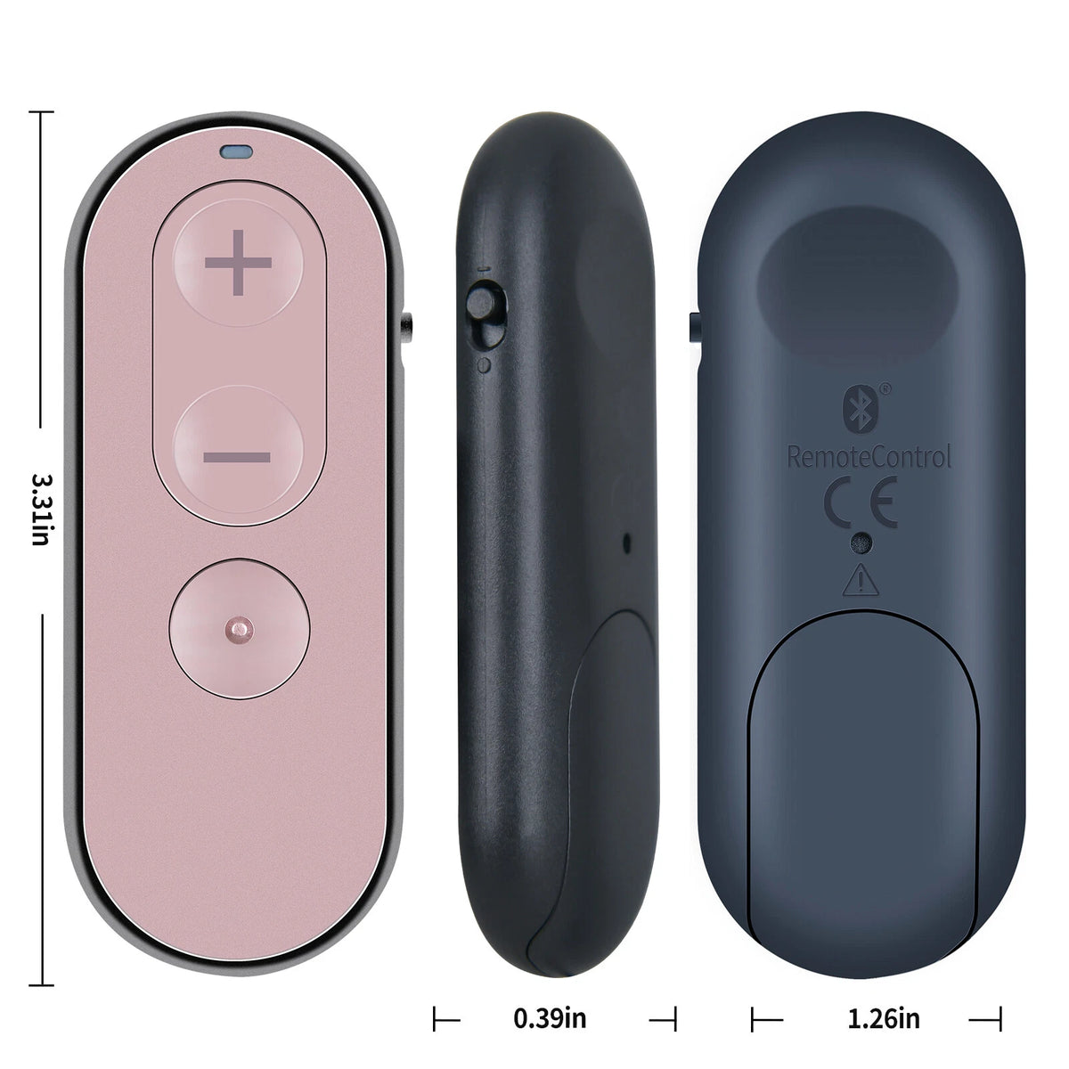 Remote Control For Phonak Bolero/Audéo/Naída/Virto Marvel Hearing Aids -Pink