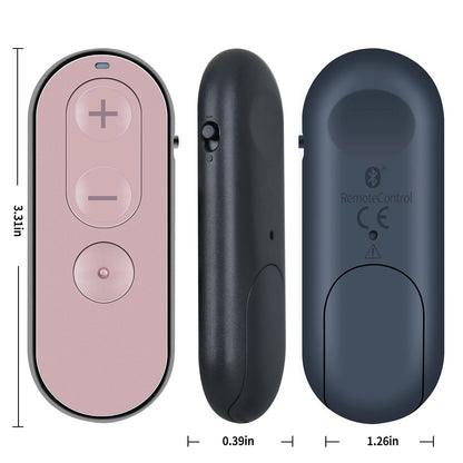 Remote Control For Phonak Bolero/Audéo/Naída/Virto Marvel Hearing Aids -Pink