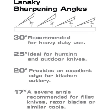 Lansky Standard Coarse Sharpening System with Fine Hones One Size, Multicolor