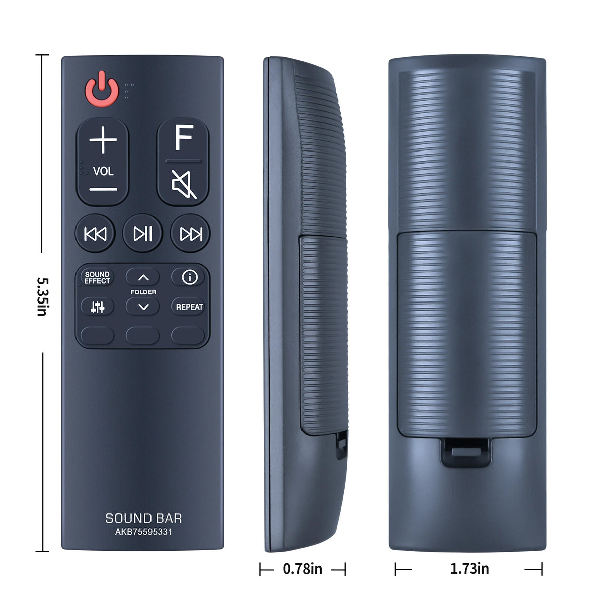 AKB75595331 Remote Control For LG Sound Bar SL4Y SL5Y SL6Y SL7Y SN6Y SL7Y