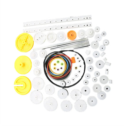 82Pcs Plastic Motor Gear Set For Toy Motor Car Robot Model Kit DIY Model Making
