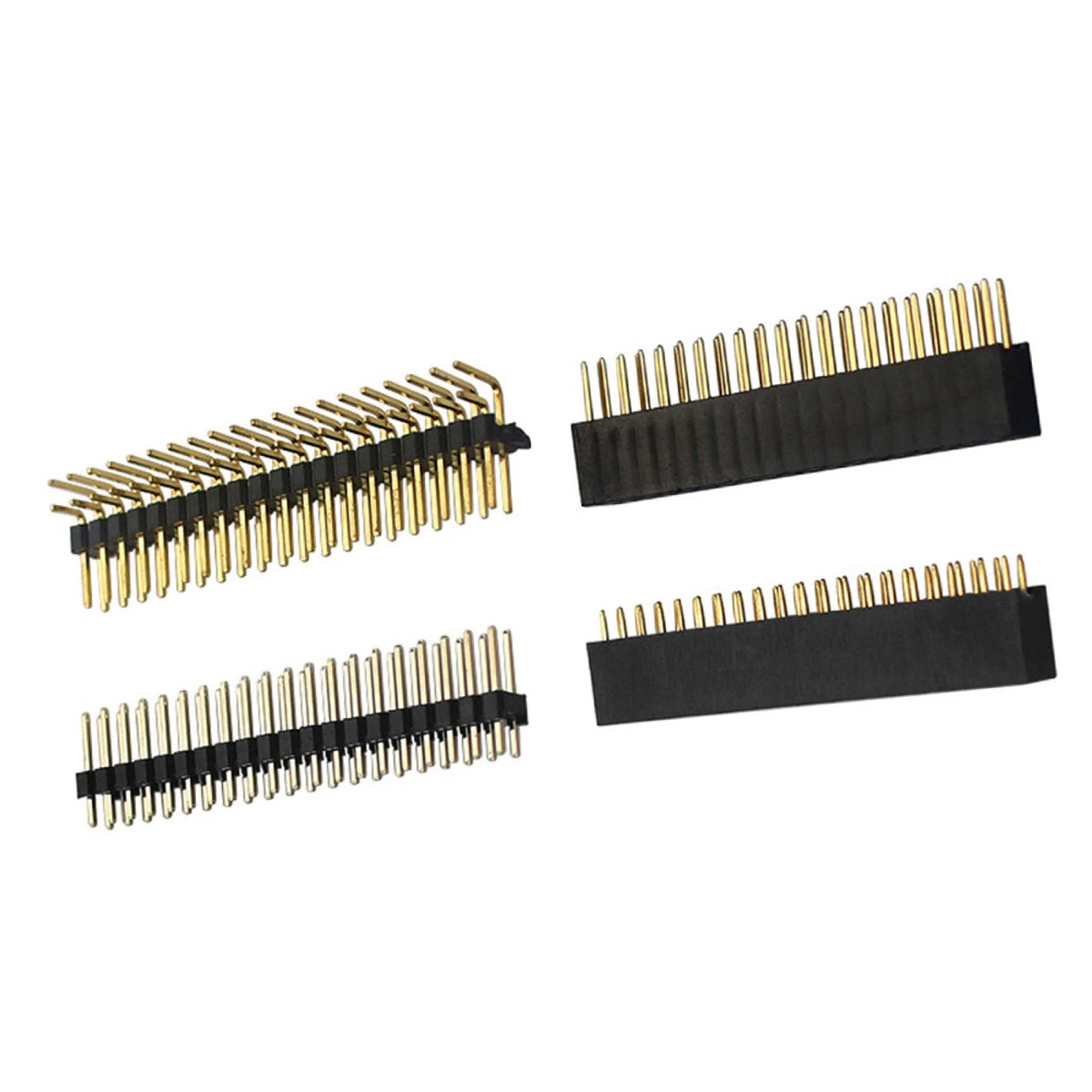 4x 2x20 PIN Board Dual Male Header Extension Socket For Raspberry Pi Zero/Zero W