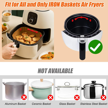 12PCS Air Fryer Magnets Silicone Buckle for Parchment 12 pcs hexagonal shape