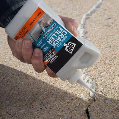 DAP Concrete Crack Filler, Gray, 1.62 lb (7079860500) 16.0 oz., Gray