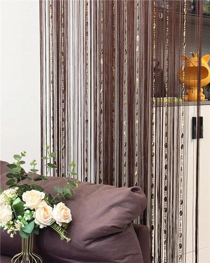 ave split 100cmX200cm Decorative Door 39.4"W x 78.7"L (Pack of 1), Coffee